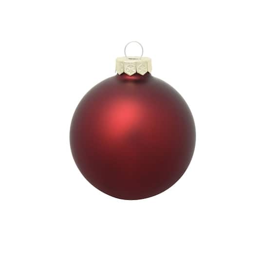 Whitehurst 7" Christmas Glass Ball Ornament